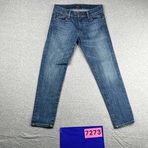 Polo Ralph Lauren Denim Jeans Thompson Skinny Crop Youth Girls Size 27